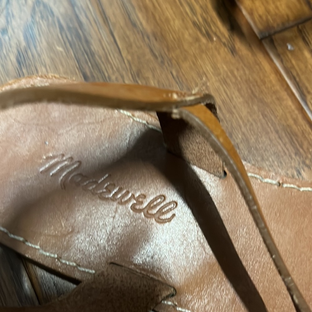 Madewell leather strap sandals size 8 - Picture 3 of 5